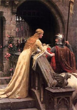 He rode to battle with fear in his heart that he might not return to the one who would wait for him...